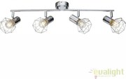 Lustra aplicata design modern 4 spoturi Xara I 54802-4 GL