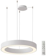 Azzardo AZ5049 - Lustră LED dimabilă pe cablu MARCO LED/80W/230V alb + + telecomandă