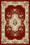 Covor Clasic Lotus 570 Rosu Selectează mărime: 100 X 200