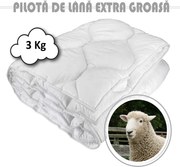 Pilotă lână Damasc 3 Kg 160cm x 210cm