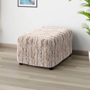 Huse bielastice OCEANO NOU bej taburet (40 x 40 x 40 cm)