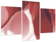 Tablou - Floare abstractă roșie N⁰3 (90x60 cm)