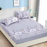 Lenjerie de pat 3 cu elastic 100% bumbac - a747 de la Onesleep