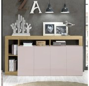 Comodă LENOR, cașmir/maro