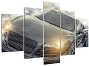Tablou cu Audi - gri (150x105 cm)