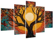 Tablou - Soarele în coroana arborelui vieții (150x105 cm)