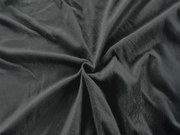 Cearsaf Cocolino microplus cu elastic NOLVIA 90x200 cm grafit