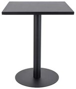 Masă de bar Barclay mic - pătrat, negru