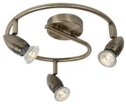 Lucide 13955/14/03 - Lampa spot LED CARO-LED 3xGU10/5W/230V bronz