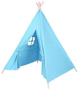 Cort indian pentru copii-albastru