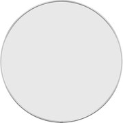 vidaXL Oglindă de perete rotundă, argintiu, Ø 50 cm