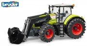 Tractor Bruder Claas Axion cu încărcător frontal,44,5 x 18 x 20,5 cm