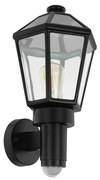 Eglo 97257 - Aplica perete exterior cu senzor MONSELICE 1xE27/28W/230V