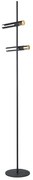 Lampadar/Lampa de podea LED design minimalist Belle negru/auriu