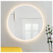 Baltica Design - Oglindă de baie BRIGHT cu iluminare LED integrată, 15W/230V, 3000K, Ø 80 cm, IP65