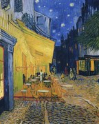 Reproducere Cafeneaua Terasă pe Timp de Noapte, Vincent van Gogh