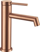 Robinet pentru lavoar Rea FOSS Brush Copper Low