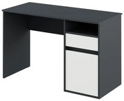 Masă PC Bolegy (grafit + alb) . 1116254