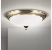 Orion - Plafonieră EMPIRA 2xE27/40W/230V Ø 35,5 cm bronz
