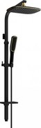 Mexen Q49 coloană de duș, negru/auriu - 798494995-75