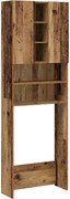 vidaXL Dulap mașina de spălat, lemn vechi, 64x25,5x190 cm