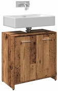 vidaXL Dulap pentru chiuvetă baie lemn vechi 60x33x60cm lemn prelucrat