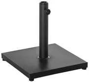 Outsunny Bază Umbrelă 13.3kg, Ciment, Postament Lucios pentru Umbrelă Grădină, Negru | Aosom Romania