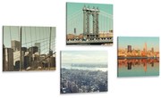 Set tablouri vedere la orașul New York
