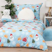 Lenjerie de pat din flanel 4Home Sweet Winter, 140x 200 cm, 70 x 90 cm, 140 x 200 cm, 70 x 90 cm