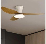 Ventilator LED dimabil de tavan Brilagi LED/30W/230V 3000-6500K alb/maro + telecomandă