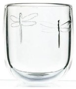 Cupă din sticlă La Rochère Libellules, 280 ml