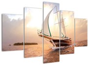 Tablou cu iaht (150x105 cm)