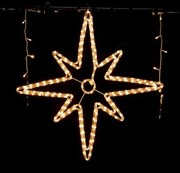 Decoratiune steluta 189 leduri 80cm 2700K IP44 EL0038437 Erste