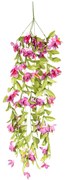 Floare artificială Fuchsia suspendată, în. 70 cm