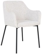 Melilla dining scaun alb