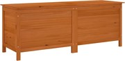 vidaXL Ladă depozitare grădină maro 150x50x56,5 cm lemn masiv brad