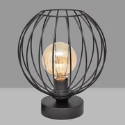Lampă de masă MERCURE 1xE27/15W/230V neagră