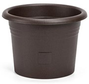 Plastia Ghiveci cu auto-irigare Narza diametru 30cm, ciocolatiu, diam. 30 cm