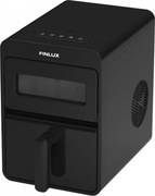 Masina de facut cuburi de gheata Finlux FICM-1225B, 0,85 A, 12 kg/24 h, 1,1 l, 2 dimensiuni, Autocuratare, Indicatori, R600a, Negru