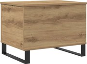 vidaXL Măsuță de cafea stejar artizanal, 60x44,5x45 cm, lemn prelucrat