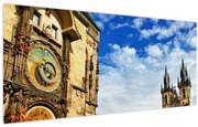 Tablou - Ceasul astronomic din Praga (120x50 cm)
