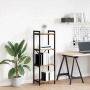 vidaXL Bibliotecă stejar artizanal 40 x 30 x 118 cm Lemn compozit