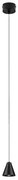 Pendul LED design minimalist IRMOS negru