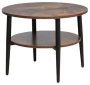 Masa de cafea Ella II, maro inchis