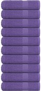 vidaXL Prosoape de baie, FROGN, 10 buc., violet, 100x150 cm, 360 g/m²