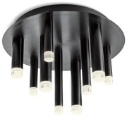 Plafonieră LED MADISON Redo 01-2041 9xLED/4W/230V negru