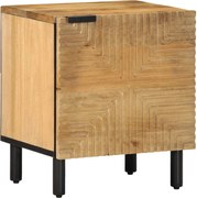 vidaXL Noptiera maro 40x33x46 cm lemn masiv de mango