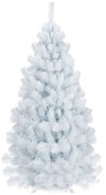 RESIGILAT Brad de Craciun artificial alb 150 cm Premium Deluxe, include stand