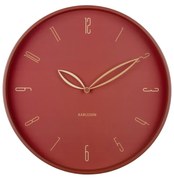 Karlsson 6012RD ceas de perete design roșu,diametru 40 cm