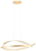 Redo 01-3616 - Lustru suspendat LED reglabil pe cablu IMPULS LED/38W/230V, auriu